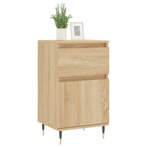 vidaXL Sideboards 2 pcs Sonoma Oak 40x35x70 cm Engineered Wood