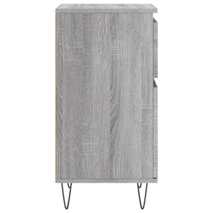 vidaXL Sideboard Grey Sonoma 40x35x70 cm Engineered Wood