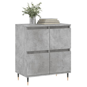 vidaXL Sideboard Concrete Grey 60x35x70 cm Engineered Wood