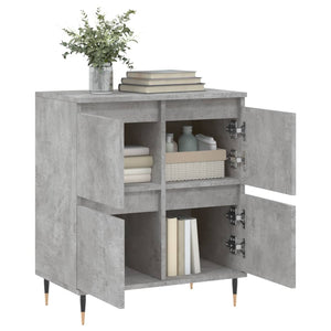 vidaXL Sideboard Concrete Grey 60x35x70 cm Engineered Wood