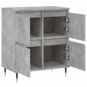 vidaXL Sideboard Concrete Grey 60x35x70 cm Engineered Wood