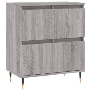 vidaXL Sideboard Grey Sonoma 60x35x70 cm Engineered Wood