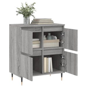 vidaXL Sideboard Grey Sonoma 60x35x70 cm Engineered Wood