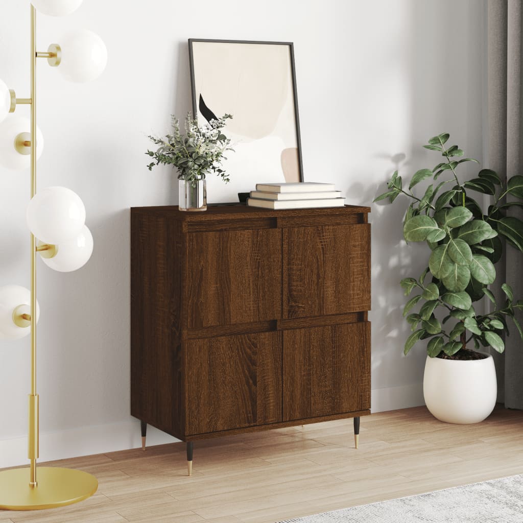 vidaXL Sideboard Brown Oak 60x35x70 cm Engineered Wood