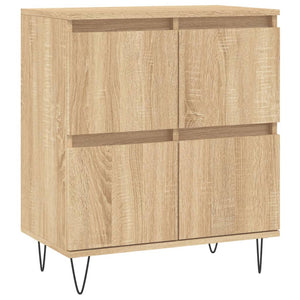 vidaXL Sideboard Sonoma Oak 60x35x70 cm Engineered Wood