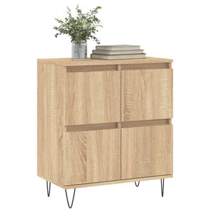 vidaXL Sideboard Sonoma Oak 60x35x70 cm Engineered Wood