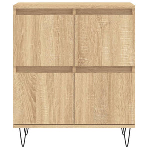 vidaXL Sideboard Sonoma Oak 60x35x70 cm Engineered Wood