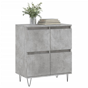 vidaXL Sideboard Concrete Grey 60x35x70 cm Engineered Wood