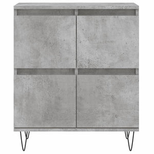 vidaXL Sideboard Concrete Grey 60x35x70 cm Engineered Wood