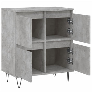 vidaXL Sideboard Concrete Grey 60x35x70 cm Engineered Wood