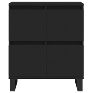 vidaXL Sideboard Black 60x35x70 cm Engineered Wood