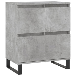 vidaXL Sideboard Concrete Grey 60x35x70 cm Engineered Wood