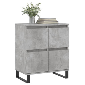 vidaXL Sideboard Concrete Grey 60x35x70 cm Engineered Wood