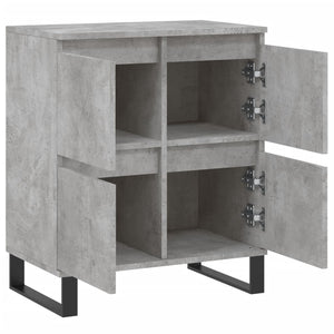 vidaXL Sideboard Concrete Grey 60x35x70 cm Engineered Wood