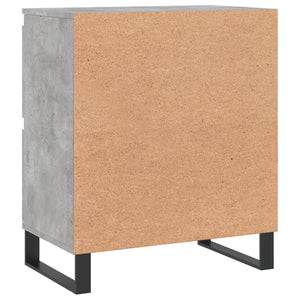 vidaXL Sideboard Concrete Grey 60x35x70 cm Engineered Wood