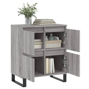 vidaXL Sideboard Grey Sonoma 60x35x70 cm Engineered Wood