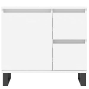 vidaXL Bathroom Cabinet White 65x33x60 cm Engineered Wood