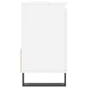 vidaXL Bathroom Cabinet White 65x33x60 cm Engineered Wood