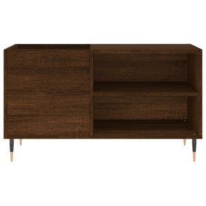 vidaXL Record Cabinet Brown Oak 85x38x48 cm Engineered Wood