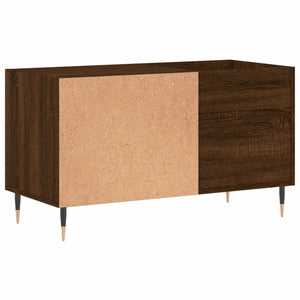 vidaXL Record Cabinet Brown Oak 85x38x48 cm Engineered Wood