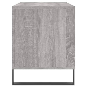 vidaXL Record Cabinet Grey Sonoma 100x38x48 cm Engineered Wood