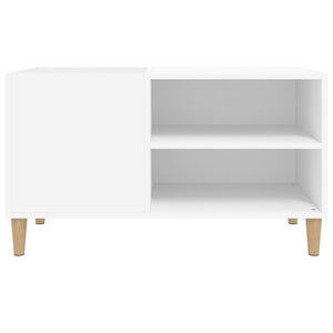 vidaXL Record Cabinet White 84.5x38x48 cm Engineered Wood