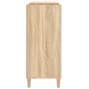 vidaXL Record Cabinet Sonoma Oak 84.5x38x89 cm Engineered Wood