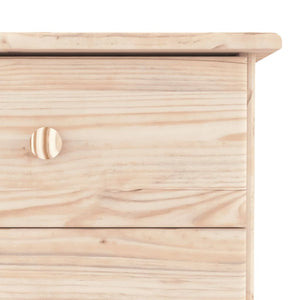 vidaXL Highboard ALTA 77x35x165 cm Solid Wood Pine