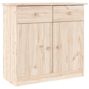 vidaXL Highboard ALTA 77x35x165 cm Solid Wood Pine