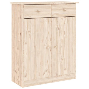 vidaXL Highboard ALTA 77x35x188 cm Solid Wood Pine