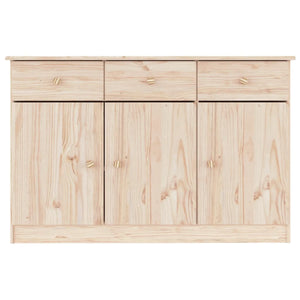 vidaXL Sideboard ALTA 112x35x73 cm Solid Wood Pine