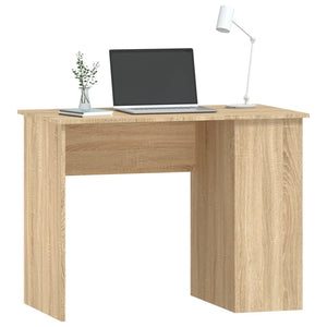 vidaXL Desk Sonoma Oak 100x55x75 cm Engineered Wood