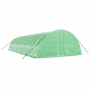 vidaXL Greenhouse with Steel Frame Green 84 m² 14x6x2.85 m