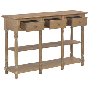 vidaXL Console Table 110x30x76cm Engineered Wood