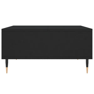 vidaXL Coffee Table Black 60x60x30 cm Engineered Wood