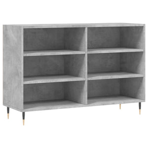 vidaXL Sideboard Concrete Grey 103.5x35x70 cm Engineered Wood