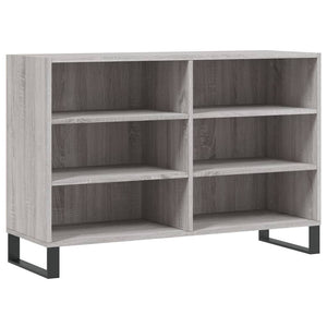 vidaXL Sideboard Grey Sonoma 103.5x35x70 cm Engineered Wood