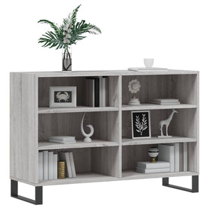 vidaXL Sideboard Grey Sonoma 103.5x35x70 cm Engineered Wood