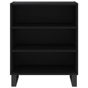 vidaXL Sideboard Black 57x35x70 cm Engineered Wood