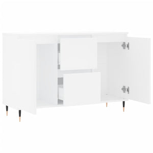 vidaXL Sideboard White 104x35x70 cm Engineered Wood