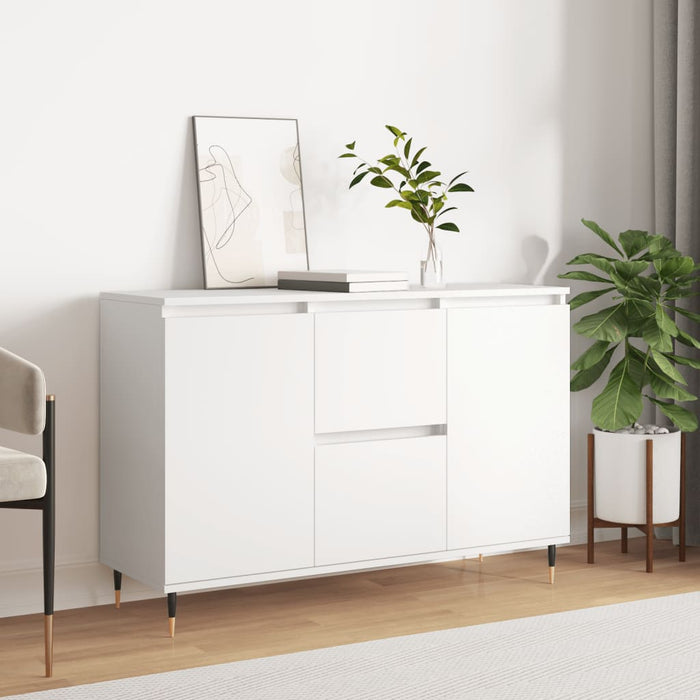 vidaXL Sideboard White 104x35x70 cm Engineered Wood