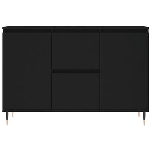 vidaXL Sideboard Black 104x35x70 cm Engineered Wood