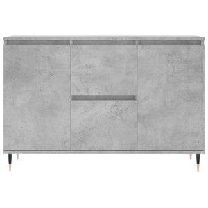 vidaXL Sideboard Concrete Grey 104x35x70 cm Engineered Wood