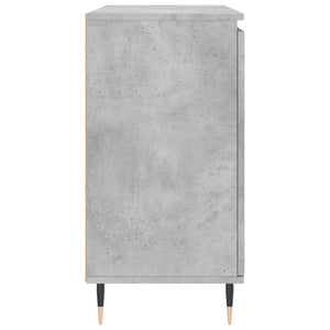 vidaXL Sideboard Concrete Grey 104x35x70 cm Engineered Wood