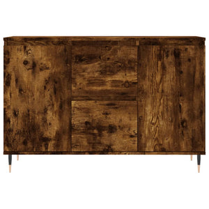 vidaXL Sideboard Smoked Oak 104x35x70 cm Engineered Wood