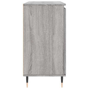 vidaXL Sideboard Grey Sonoma 104x35x70 cm Engineered Wood