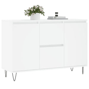 vidaXL Sideboard White 104x35x70 cm Engineered Wood