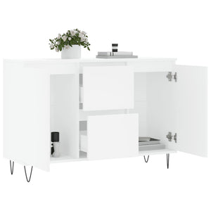 vidaXL Sideboard White 104x35x70 cm Engineered Wood