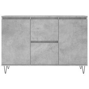 vidaXL Sideboard Concrete Grey 104x35x70 cm Engineered Wood