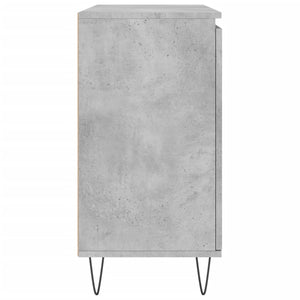 vidaXL Sideboard Concrete Grey 104x35x70 cm Engineered Wood